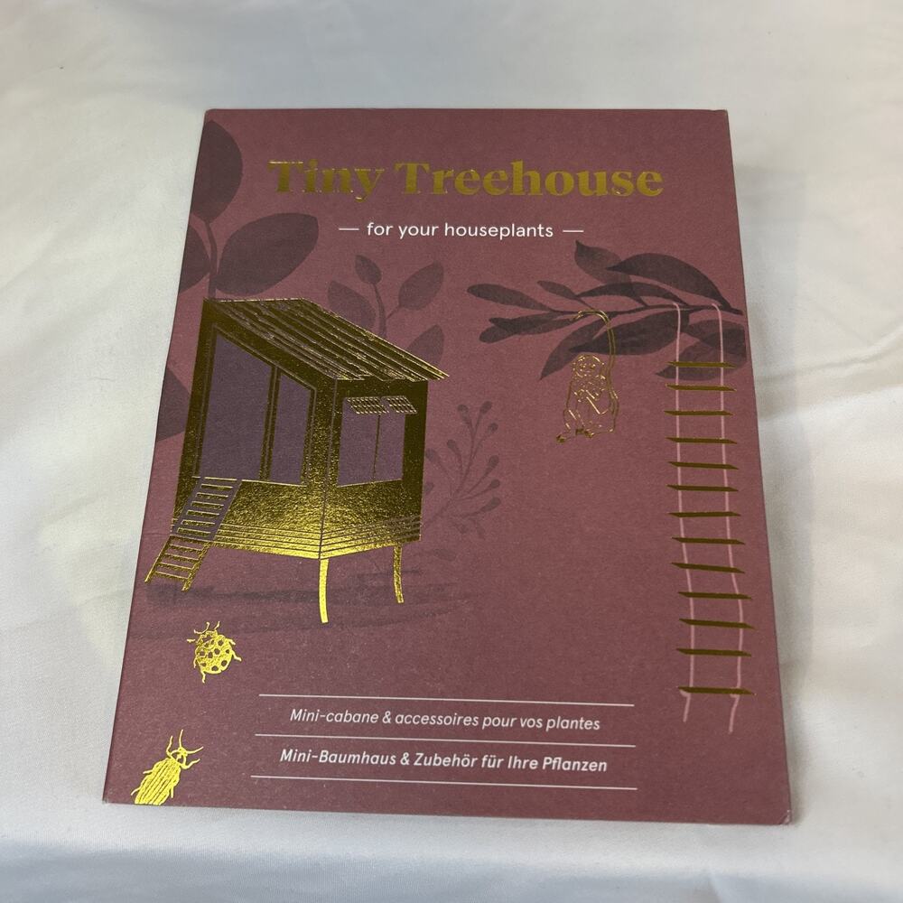 Botanopia Tiny Treehouse Kit Made In Slovenia New In Box with Instructions
